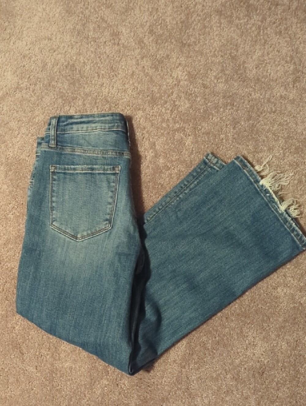 Lovetvet Blue Distressed Boyfriend Jeans - Picture 5 of 5
